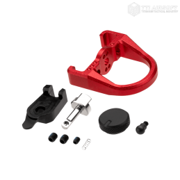 TTI Airsoft - Levier d'armement ring avec sélecteur pour AAP-01, rouge