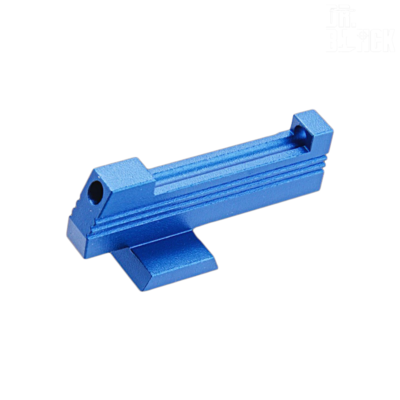 Dr.Black - Mire avant avec fibres fluorescentes pour Hi-capa, bleu