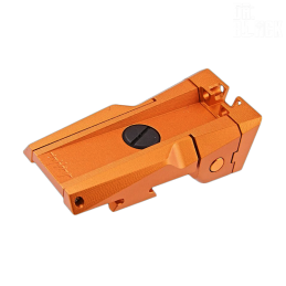 Dr.Black - Mire arrière avec fibres fluorescentes pour Hi-capa 5.1, orange