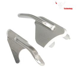 Cowcow - Sécurité ambidextre Match Grade SS pour Hi-Capa, chromé - CCT-TMHC-153