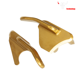 Cowcow - Sécurité ambidextre Match Grade SS pour Hi-Capa, or - CCT-TMHC-155
