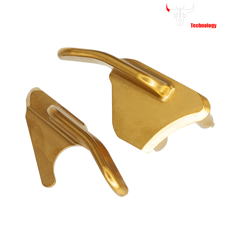 Cowcow - Sécurité ambidextre Match Grade SS pour Hi-Capa, or - CCT-TMHC-155
