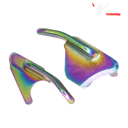 Cowcow - Sécurité ambidextre Match Grade SS pour Hi-Capa, Rainbow - CCT-TMHC-156