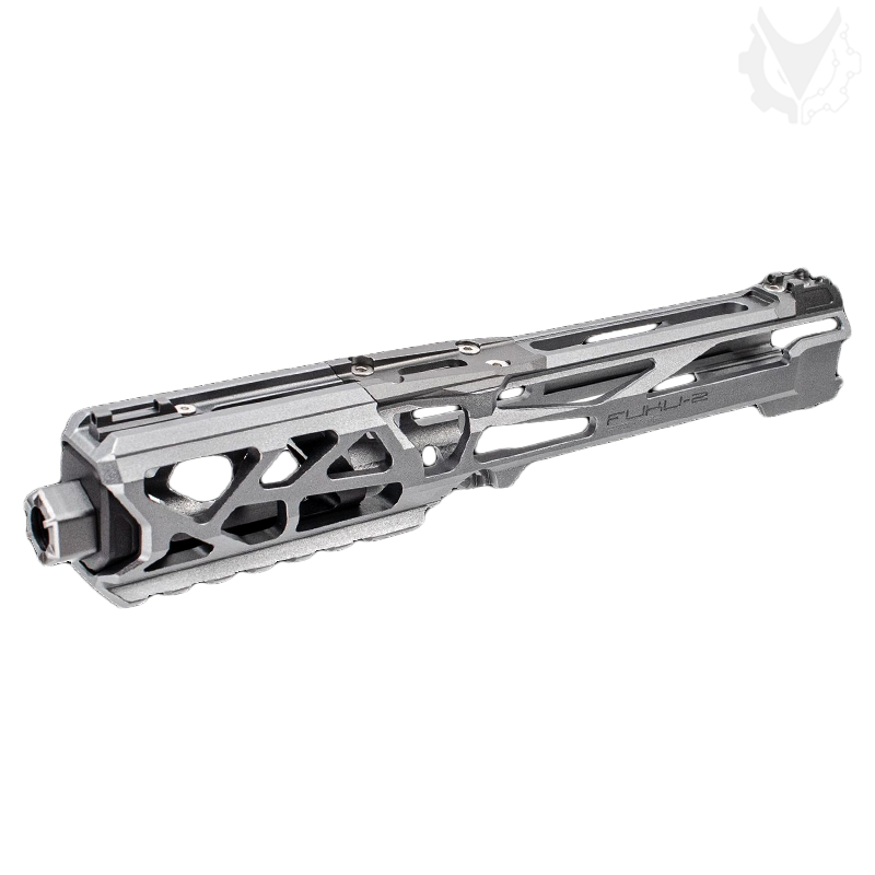 CTM.TAC - Upper Receiver FUKU-2, SKELETON, pour AAP01, Gris/Noir