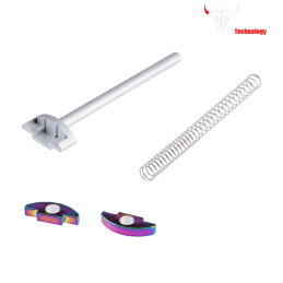 Cowcow - Set guide rod avec buffer pour AAP-01, chromé - CCT-AAP01-006