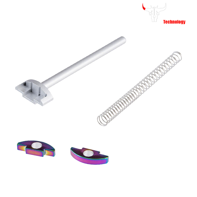 Cowcow - Set guide rod avec buffer pour AAP-01, chromé - CCT-AAP01-006
