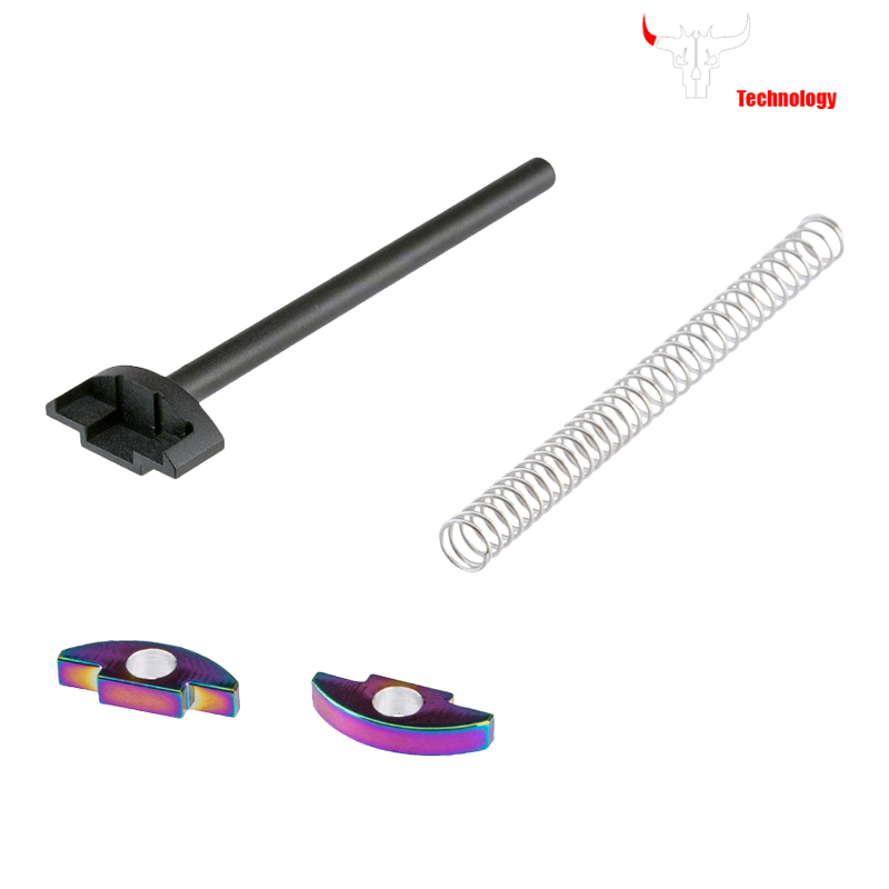 Cowcow - Set guide rod avec buffer, pour AAP-01, noir - CCT-AAP01-007