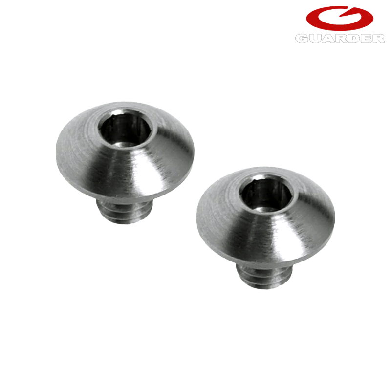 Guarder - Set de 2 vis, Stainless Silver, pour Hi-capa - CAPA-98(SV)