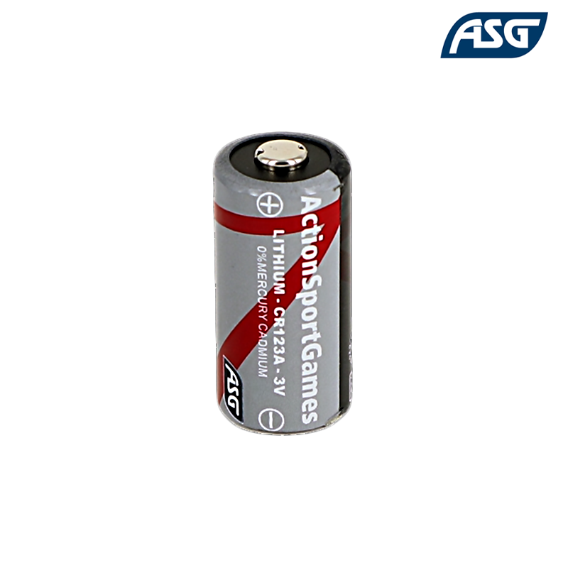 ASG - Pile CR123A Lithium 3v - 16693 ASG - Pile CR123A Lithium 3v - 16693