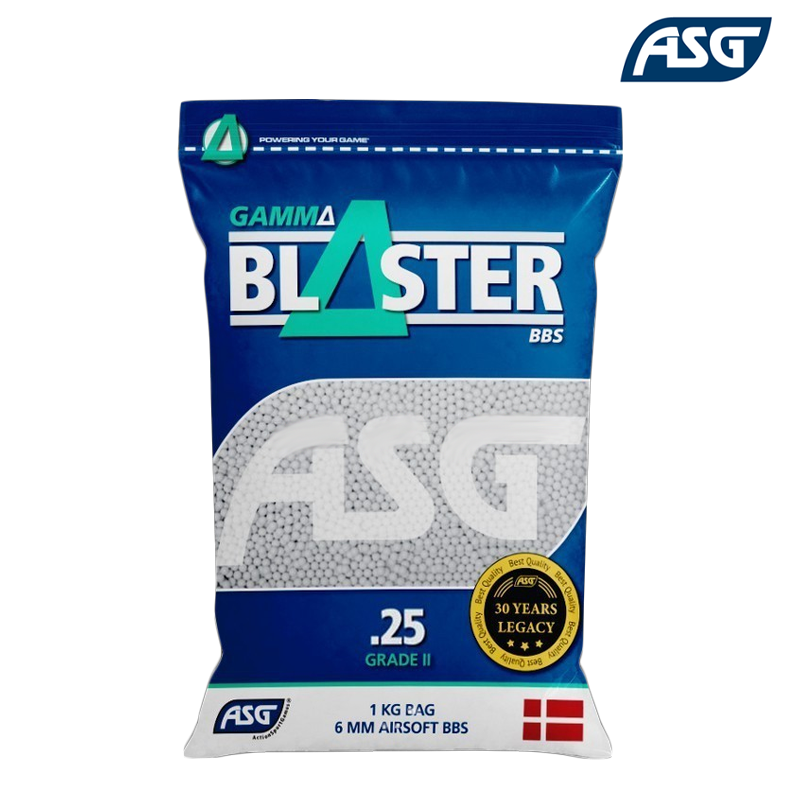 ASG - Sachet de 4000 billes 0,25gr, Gamma Blaster™ - 20194 ASG - Sachet de 4000 billes 0,25gr, Gamma Blaster™ - 20194