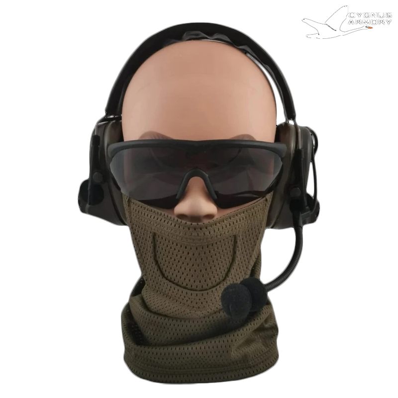 Cygnus Armory - Tour de cou Stalker, Face Warrior Gen2, Olive Drab