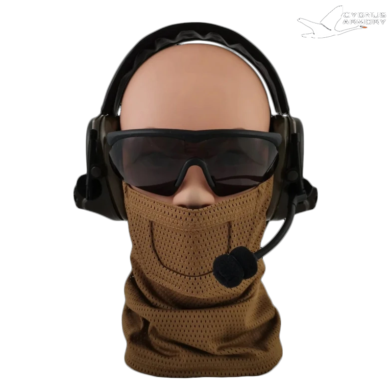 Cygnus Armory - Tour de cou Stalker, Face Warrior Gen2, Coyote Cygnus Armory - Tour de cou Stalker, Face Warrior Gen2, Coyote