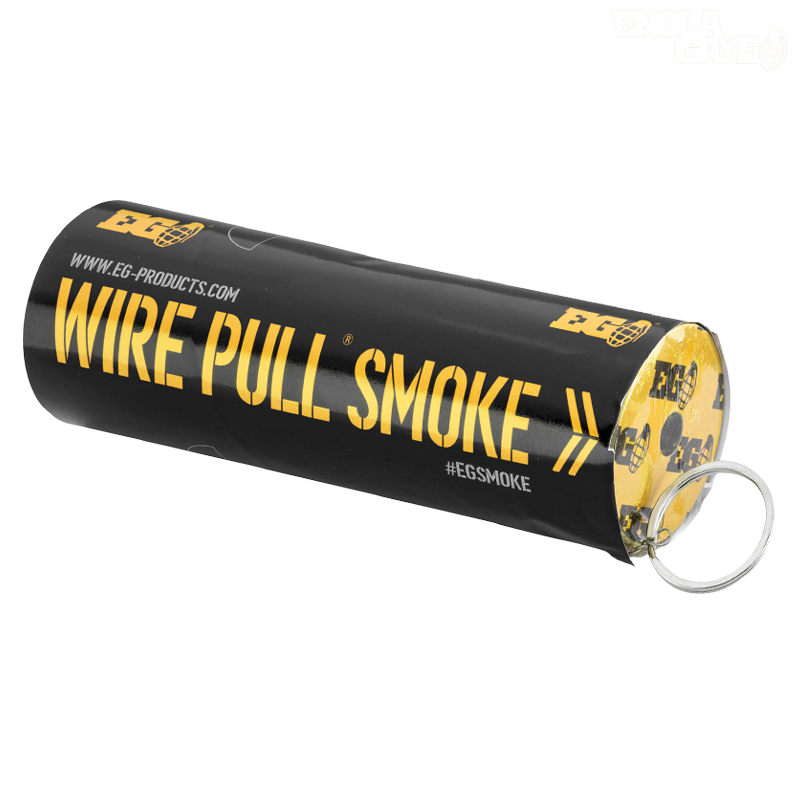 Enola Gaye - Fumigène "Wire Pull" avec goupille, jaune Enola Gaye - Fumigène "Wire Pull" avec goupille, jaune
