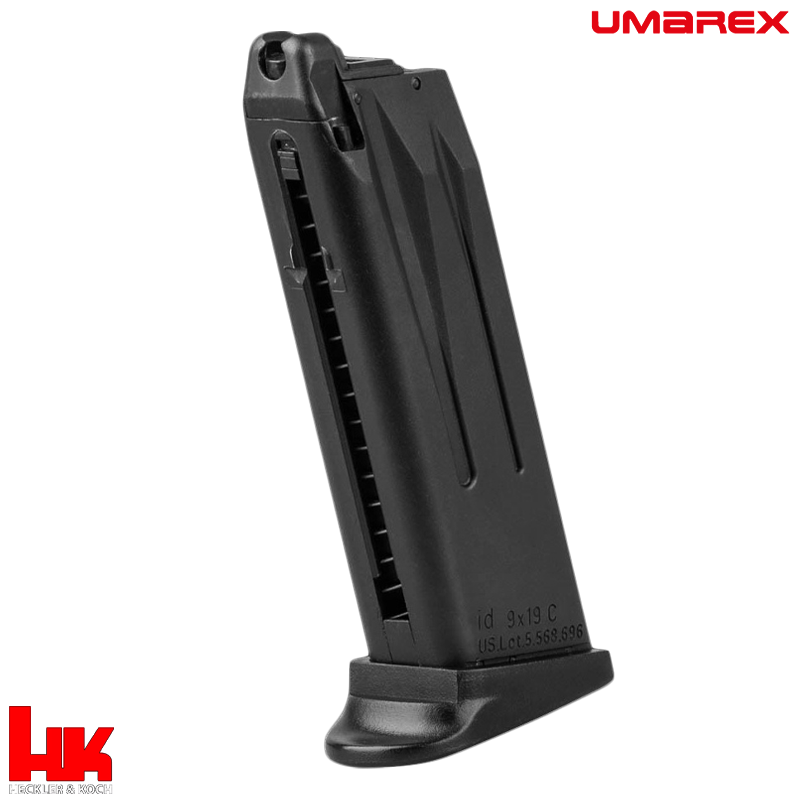 Umarex by KWA - Chargeur 22 billes, Green Gas pour H&K™ USP Compact