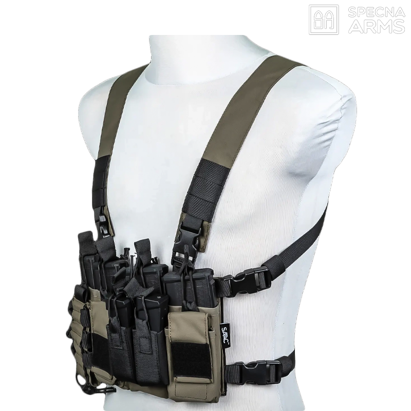 Specna Arms - Tactical chest rig SATAC™, Ranger Green - SPE-18-042462