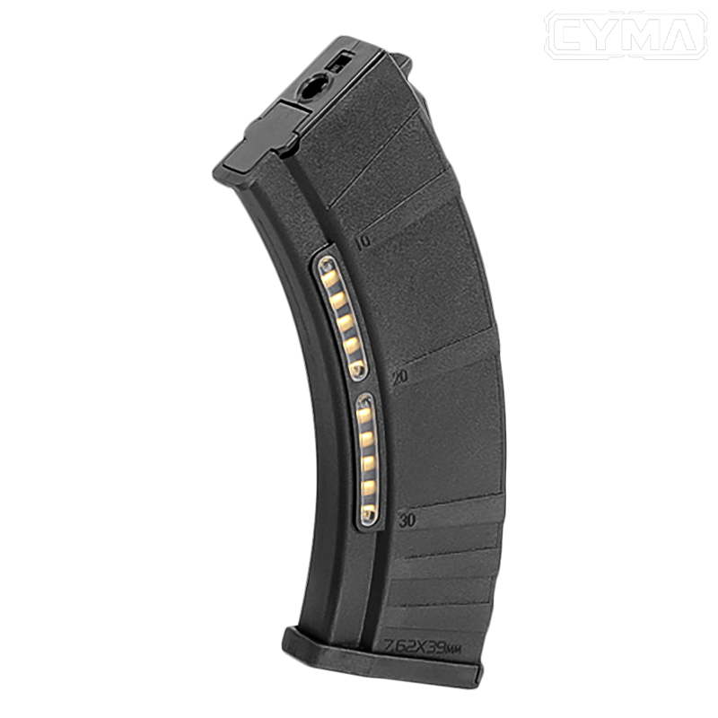 Cyma - Chargeur hi-cap 500 billes en polymères pour CM.103, AK AEG - C.309