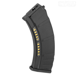 Cyma - Chargeur mid-cap 200 billes en polymères pour CM.103, AK AEG - C.310