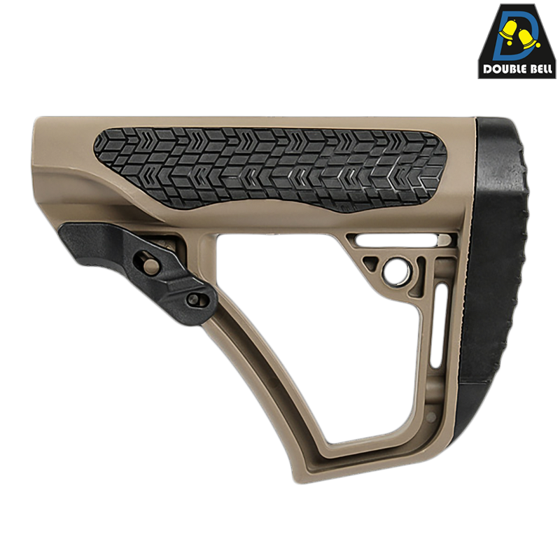 Double Bell - Crosse tactique type DD pour AR15, M4, Tan - HM0374S Double Bell - Crosse tactique type DD pour AR15, M4, Tan - HM0374S