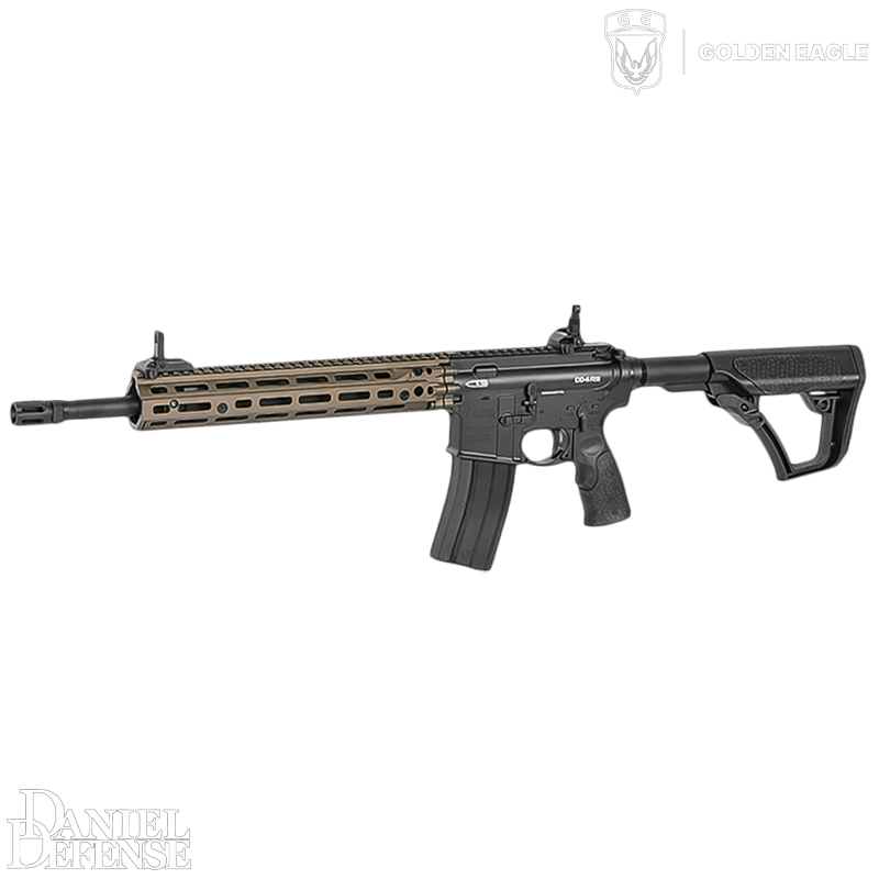EMG by Golden Eagle - Réplique DDM4 RIS III 16", Daniel Defense™, Green Gas, blowback, FDE - MC6585MT EMG by Golden Eagle - Réplique DDM4 RIS III 16", Daniel Defense™, Green Gas, blowback, FDE - MC6585MT