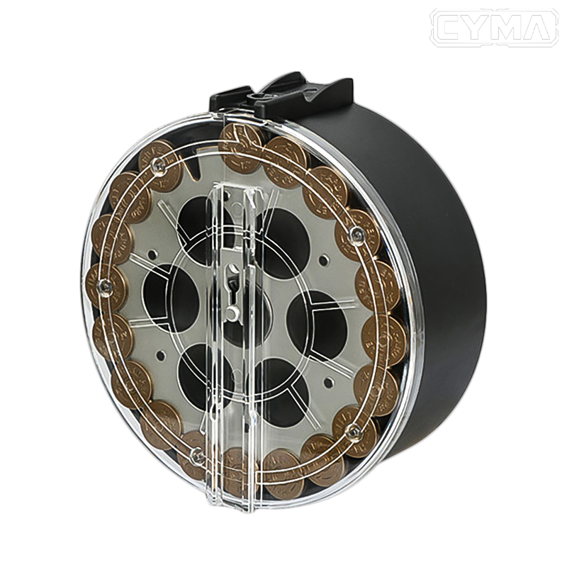 Cyma - Chargeur drum électrique 3100 billes pour CM.102, SGR-12 - M275