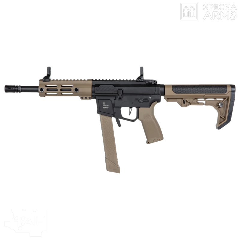 Specna Arms- Réplique SA-FX01, M-Lok, Flex™ Gen2, mosfet HAL™, Half-Tan - SPE-01-047453