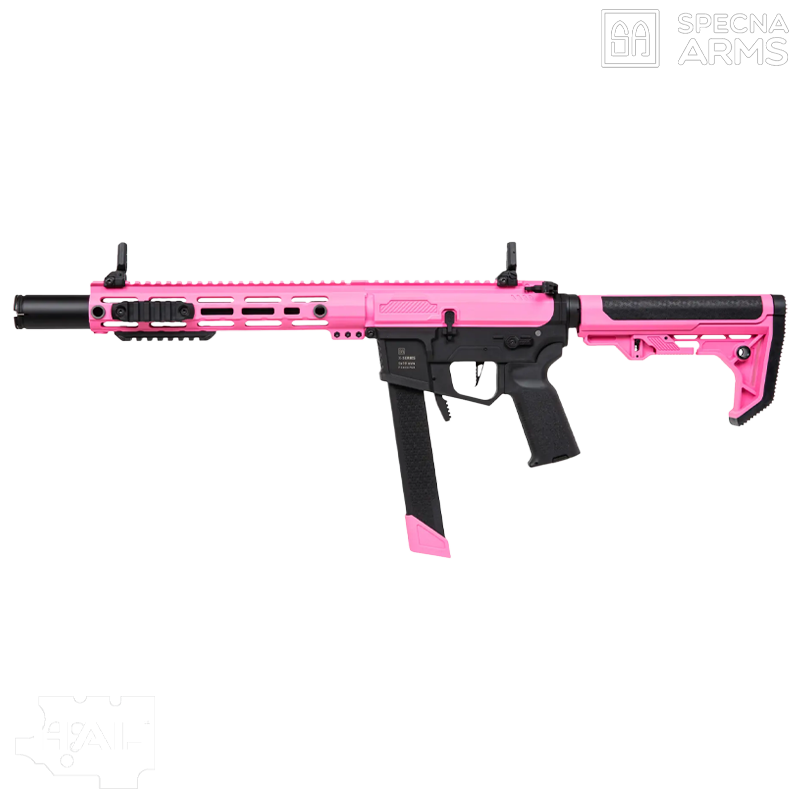 Specna Arms- Réplique SA-FX02, M-Lok, Flex™ Gen2, mosfet HAL™, Pink - SPE-01-047457
