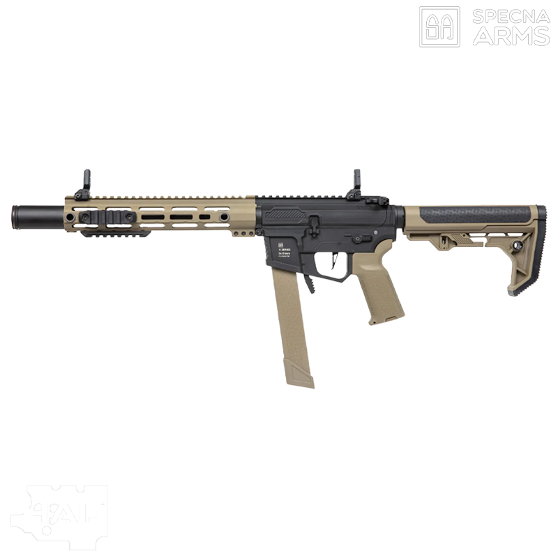 Specna Arms- Réplique SA-FX02, M-Lok, Flex™ Gen2, mosfet HAL™, Half-Tan - SPE-01-047456