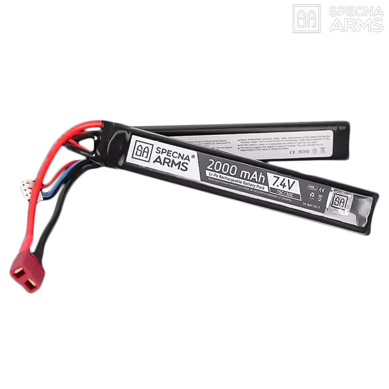 Specna Arms - LiPo 7,4v 2000mAh 15/30C, 2 sticks, dean - SPE-06-024609