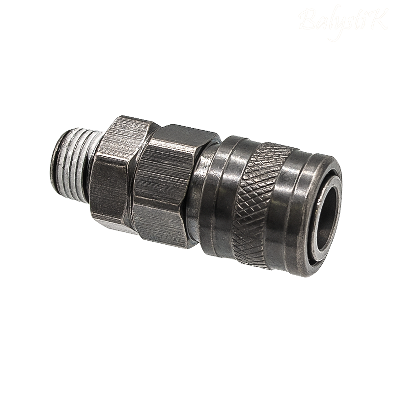 Balystik - Coupleur femelle avec entrée 1/8 NPT mâle, version US