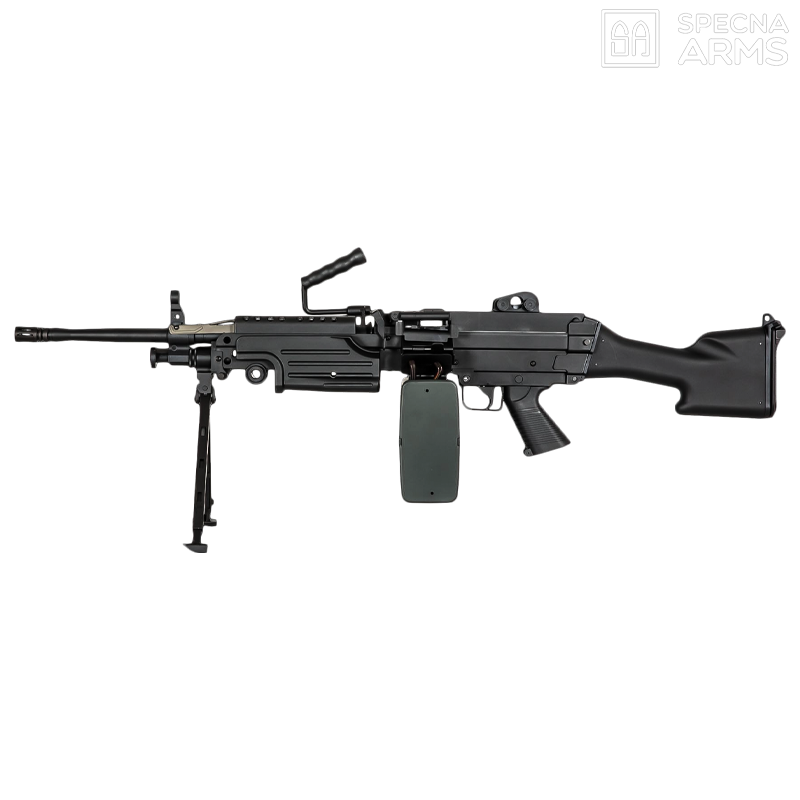 Specna Arms - Réplique LMG SA-249 MK2 Minimi , M249 MK1, CORE™, Airsoft - SPE-01-028611