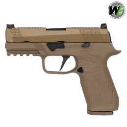 WE - Réplique F18V2, blowback, Green Gas, Tan - WE-F008-TAN