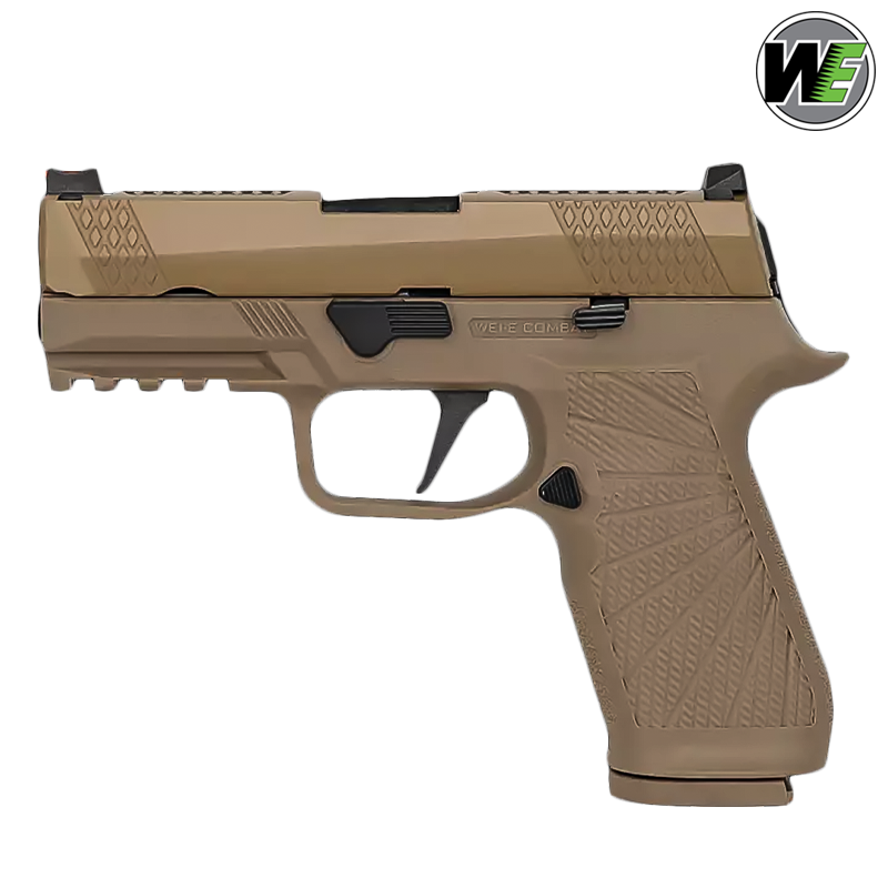 WE - Réplique F18V2, blowback, Green Gas, Tan - WE-F008-TAN