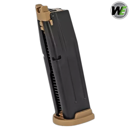 WE - Chargeur 20 billes, Green Gas, pour F18 - MG-F18-TAN