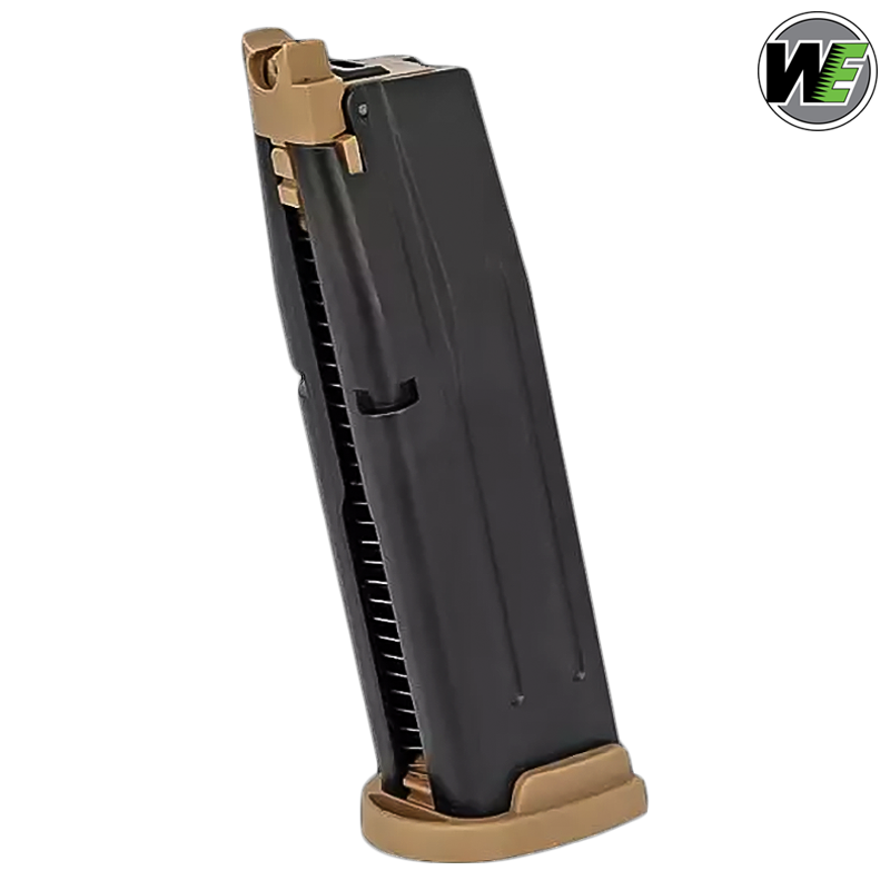 WE - Chargeur 20 billes, Green Gas, pour F18 - MG-F18-TAN