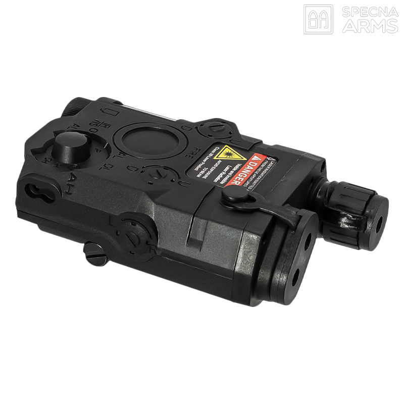 Specna Arms - Boitier de batterie PEQ15 factice, noir - SPE-06-025426