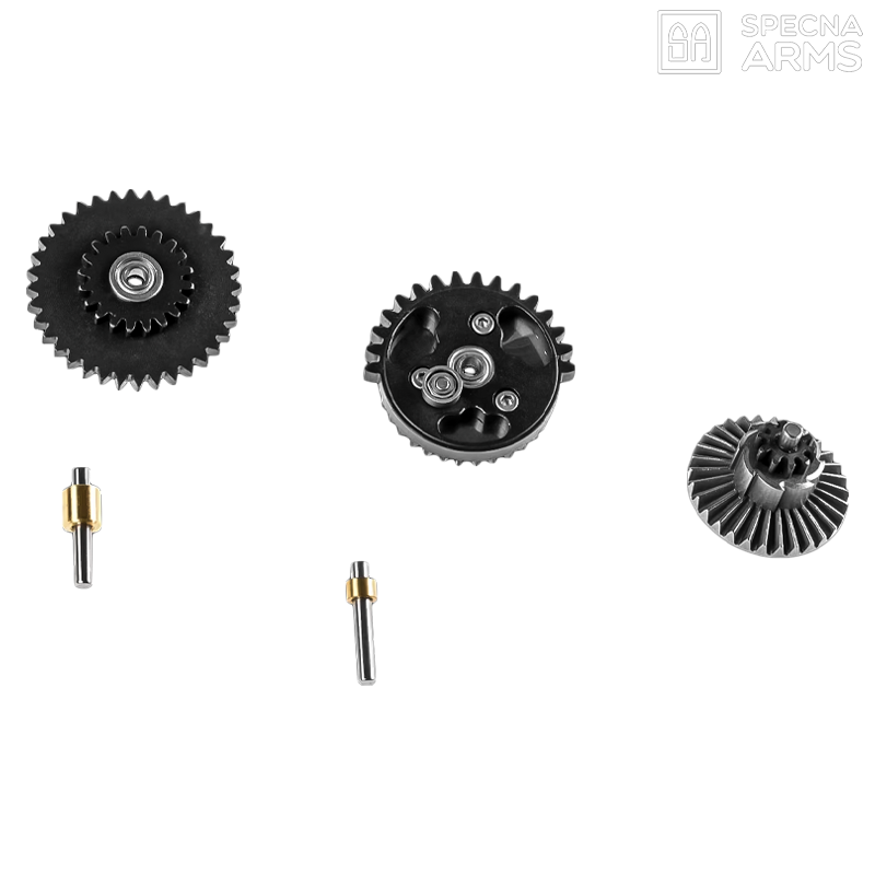 Specna Arms - Set d'engrenages en acier CNC pour AEG CNC 18:1 - SPE-08-023613