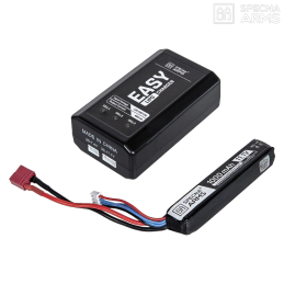 Specna Arms - Pack EASY™ Chargeur de Batterie LiPo + LiPo 11.1v 1000mAh - SPE-06-040192
