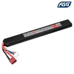 ASG - Batterie LiPo 11,1v 1500mAh 15C, DEAN pour CZ™ Scorpion EVO 3 A1, AK - 19368