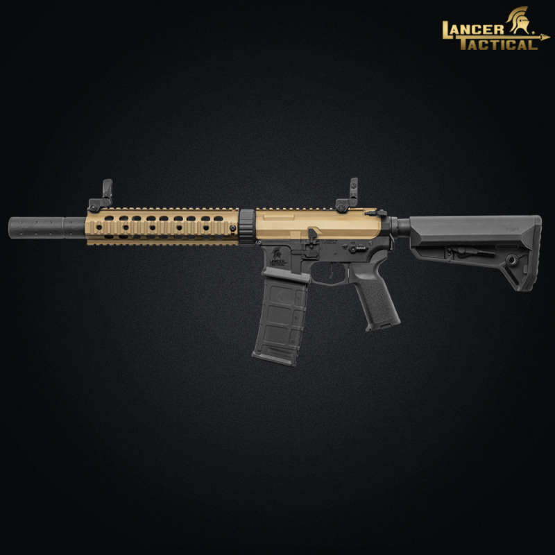 Lancer Tactical - Réplique LT-15 12' M4 SD NSR™, dual tone, pack complet - NLK9038