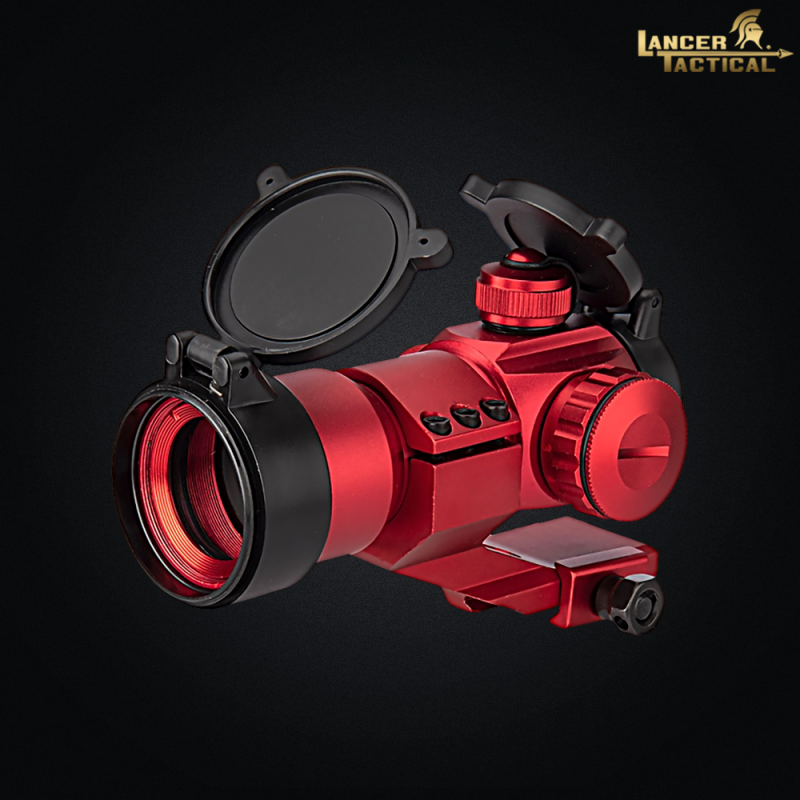 Lancer Tactical - Viseur point rouge et vert M2 Cantilever, rouge