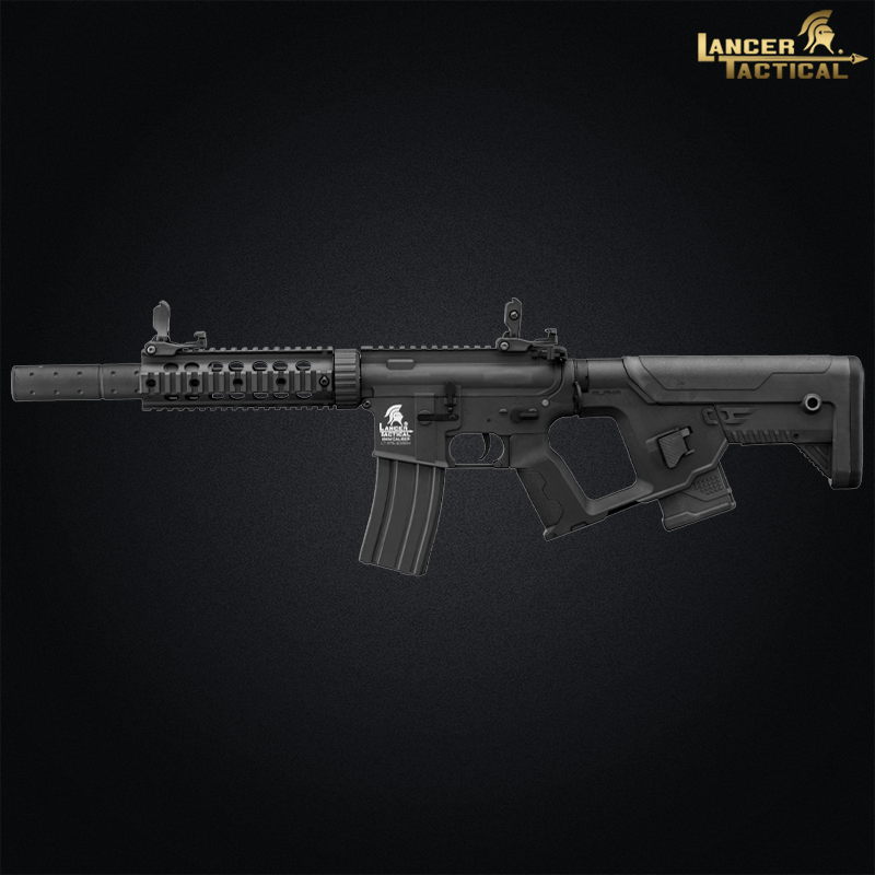 Lancer Tactical - Réplique LT-15 Alpha NSR™, pack complet, noir - NLK9033