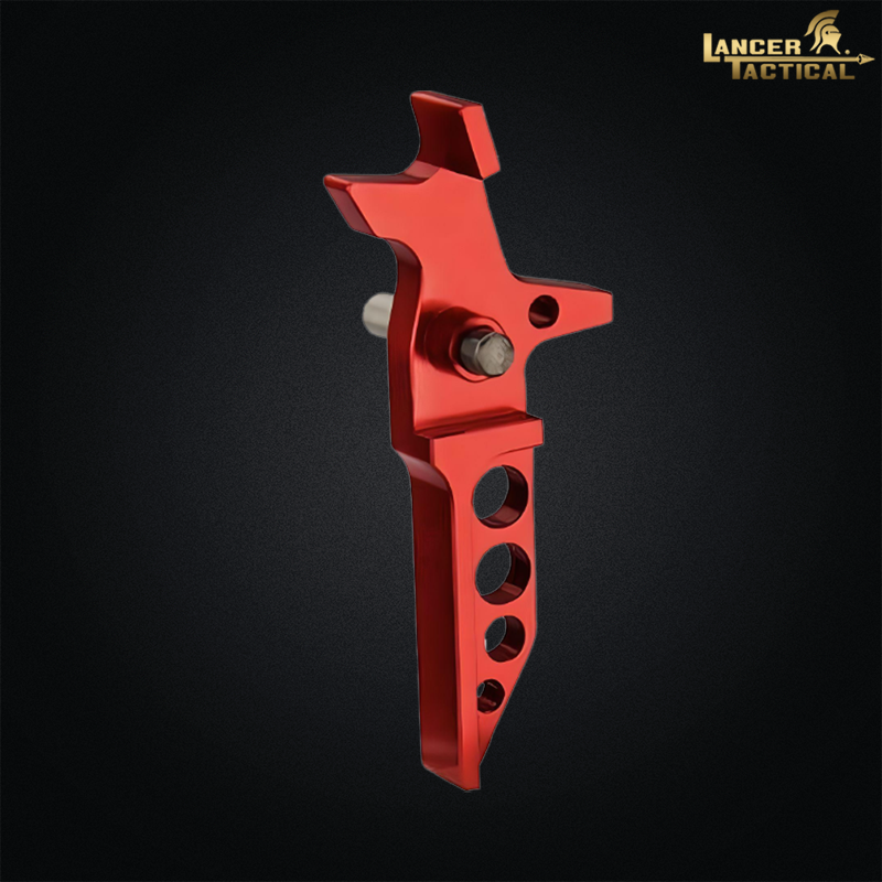 Lancer Tactical - Détente Speed Skeleton pour AEG, rouge