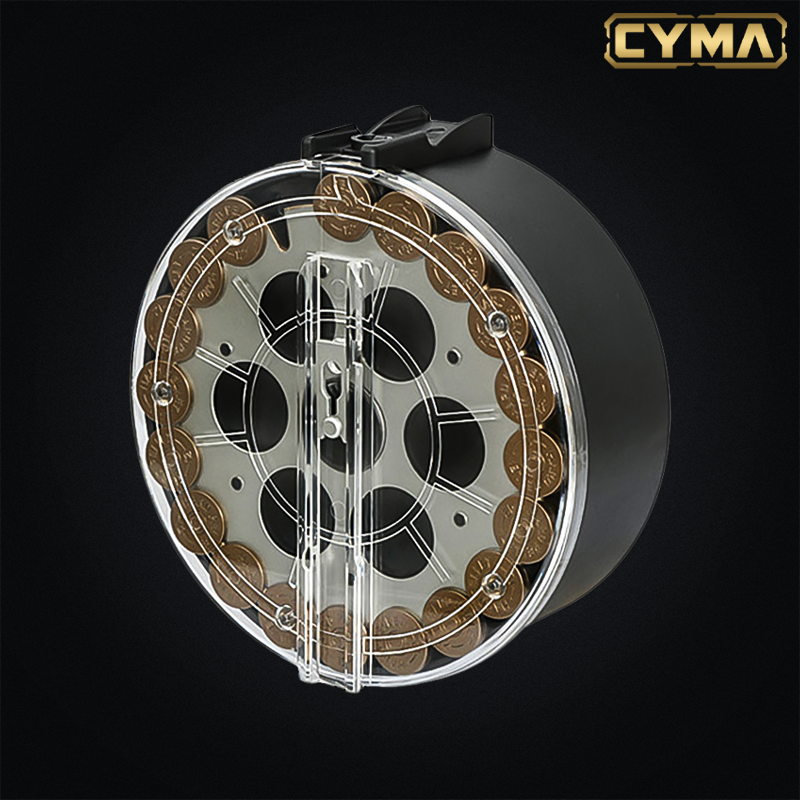 Cyma - Chargeur drum électrique 3100 billes pour CM.102, SGR-12 - M275