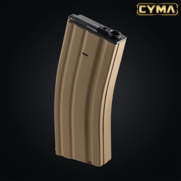 Cyma - Chargeur mid-cap 150 billes pour M4, M16, Tan