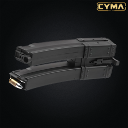 Cyma - Double chargeur hi-cap 560 billes MP5 AEG - C.37