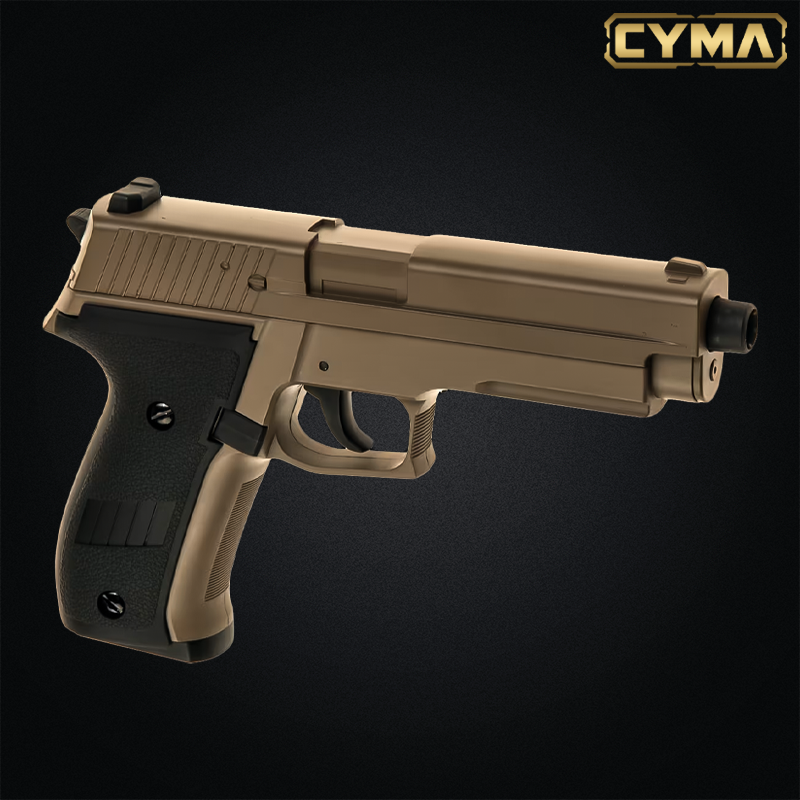 Cyma - Réplique de poing CM.122, P226, Tan AEP airsoft