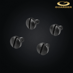 Guarder - Set de 4 vis acier pour M1911, MEU, S70, Detonics - M1911-11(BK)