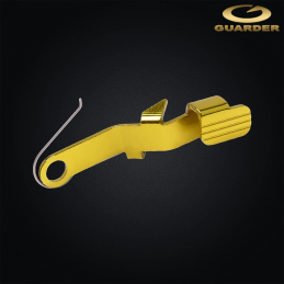 Guarder - Slide stop standard pour G19 Gen3 et G17 Gen4 GBB, or - GLK-155(A)GD