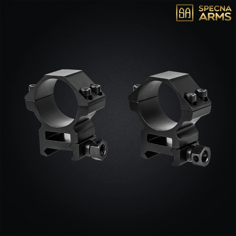 Specna Arms - Anneaux de montage weaver 30mm, low profile - SPE-10-048458