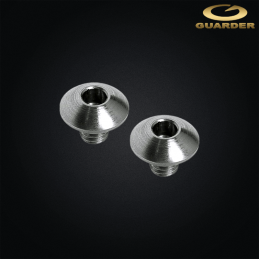 Guarder - Set de 2 vis, Stainless Silver, pour Hi-capa - CAPA-98(SV)